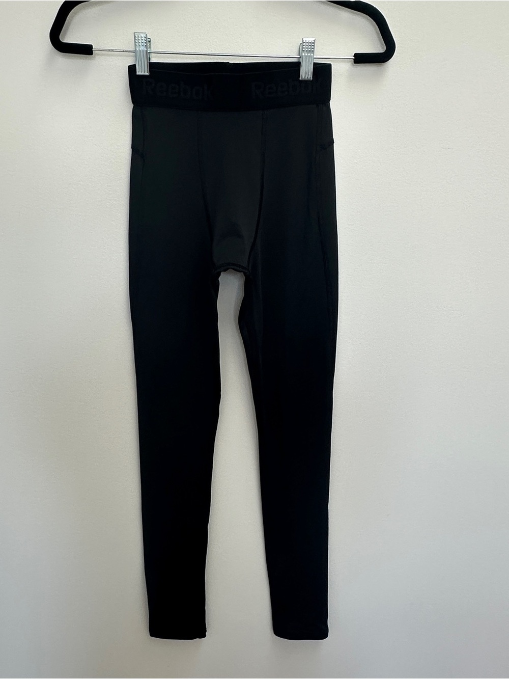 SET OF 2 Reebok Men’s Performance Compression Tights / Leggings Black Size Small